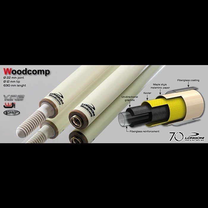 GEZOCHT; Longoni Fibercompound toppen 11mm, Sport en Fitness, Ophalen of Verzenden, Zo goed als nieuw, Keu of Ballen