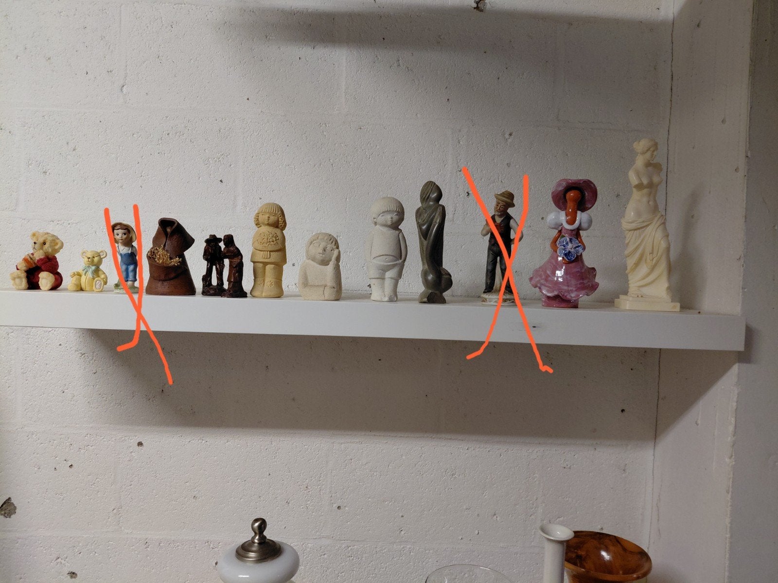 toutes sortes de figurines, vases, etc., à vendre, voir mon, Enlèvement ou Envoi