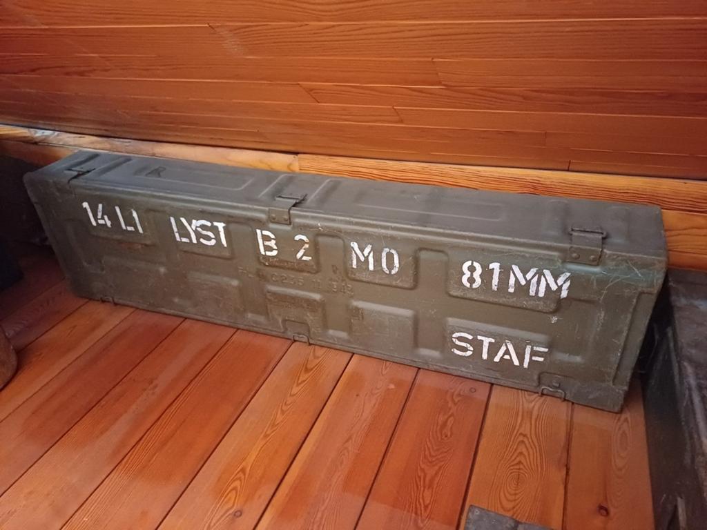 Britse C235 uit 1943, Ophalen, Landmacht, Kist of Geocache