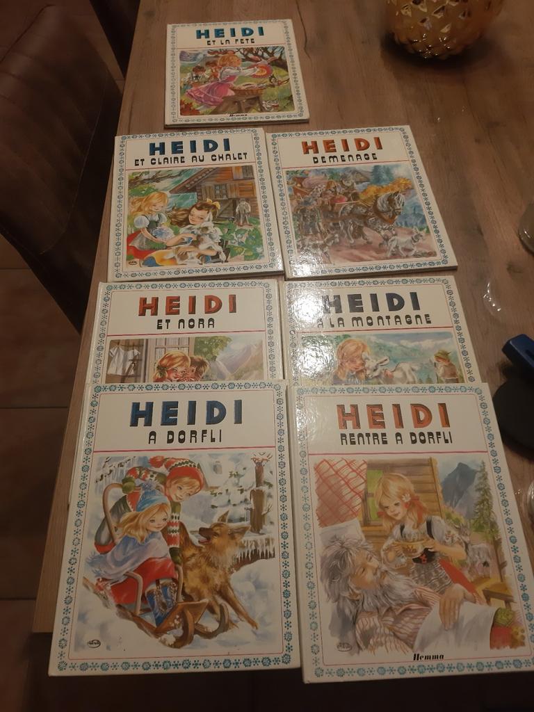 Livre heidi, Livres, Enlèvement
