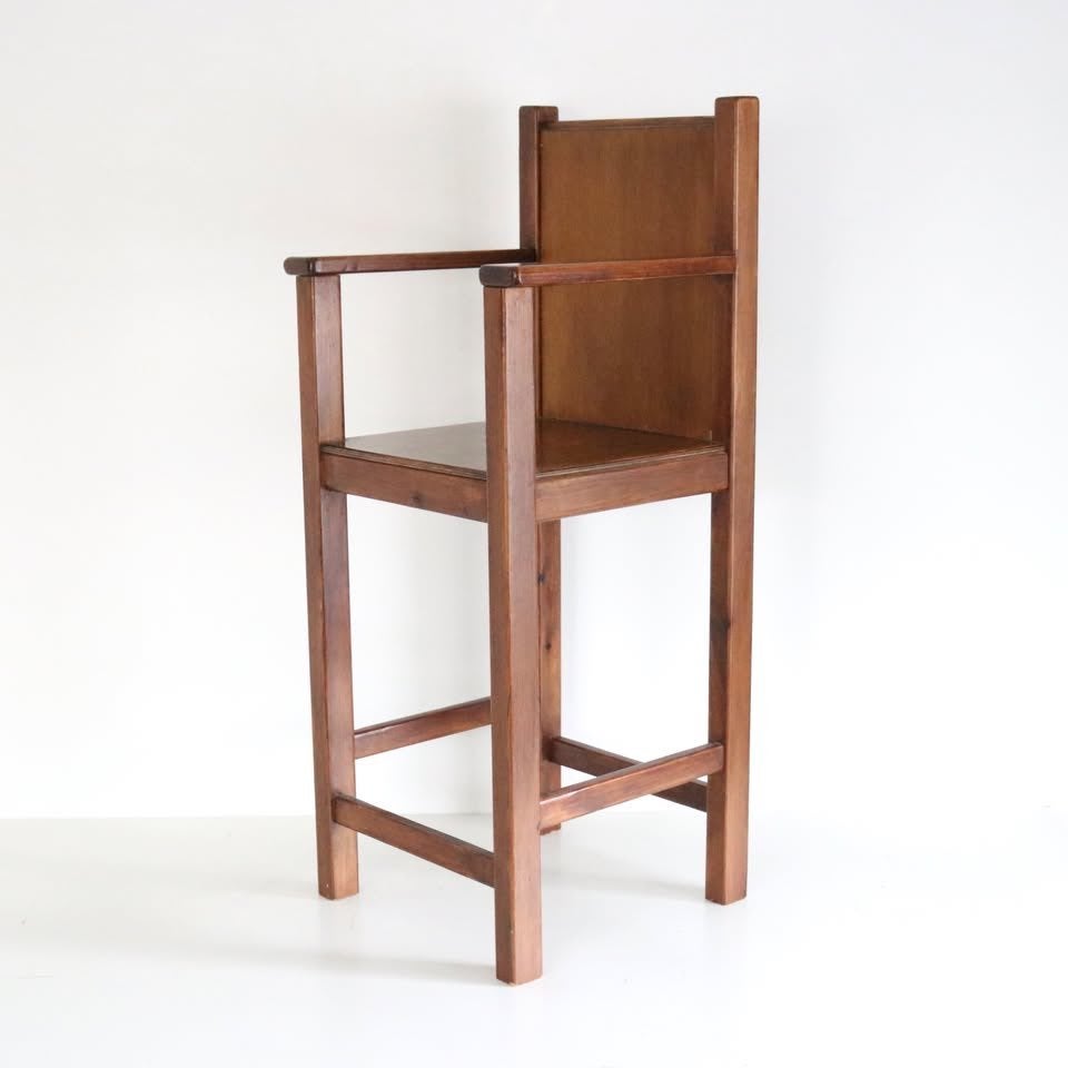Art Deco kinderstoel - Vintage stoel, Kinderen en Baby's, Kinderstoelen, Ophalen, Zo goed als nieuw