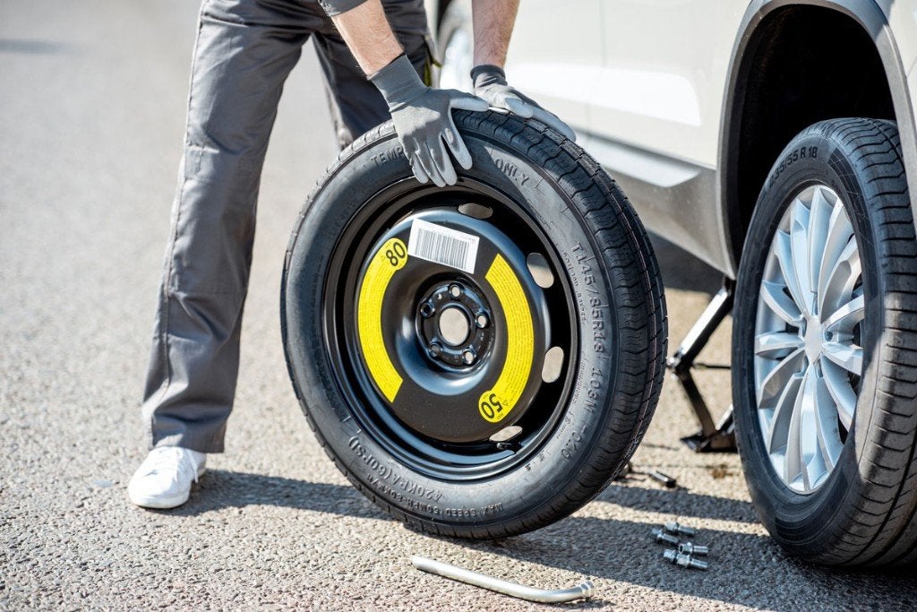 Thuiskomer compact reservewiel op maat van uw auto 14 - 19 ", Auto-onderdelen, Banden en Velgen, 19 inch, Banden en Velgen, Nieuw