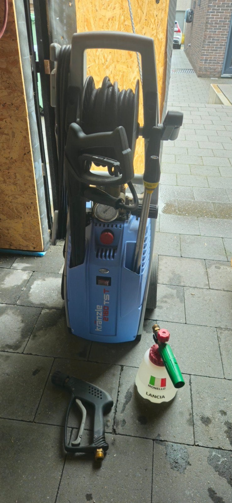 Kranzle 2160TST, Tuin en Terras, Hogedrukreinigers, Ophalen, Gebruikt, Met regelbare waterdruk, Kranzle