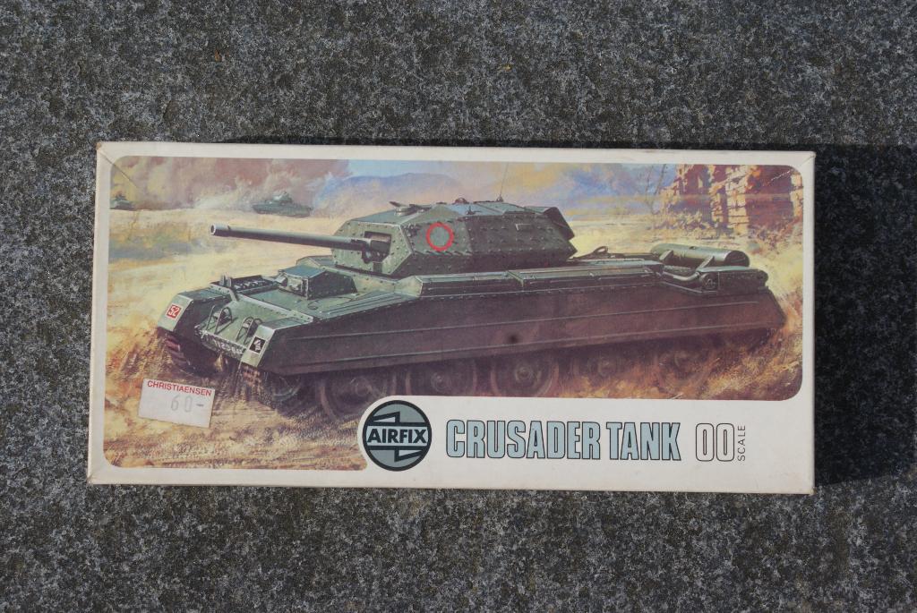 Airfix - Crusader Tank - 00-scale, Hobby en Vrije tijd, Gebruikt, Tank, 1:32 tot 1:50, Ophalen of Verzenden