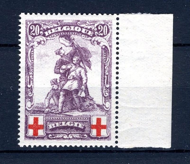 128 MNH 1914 - Au profit de la Croix-Rouge, Neuf, Enlèvement ou Envoi, Non oblitéré, Croix-Rouge
