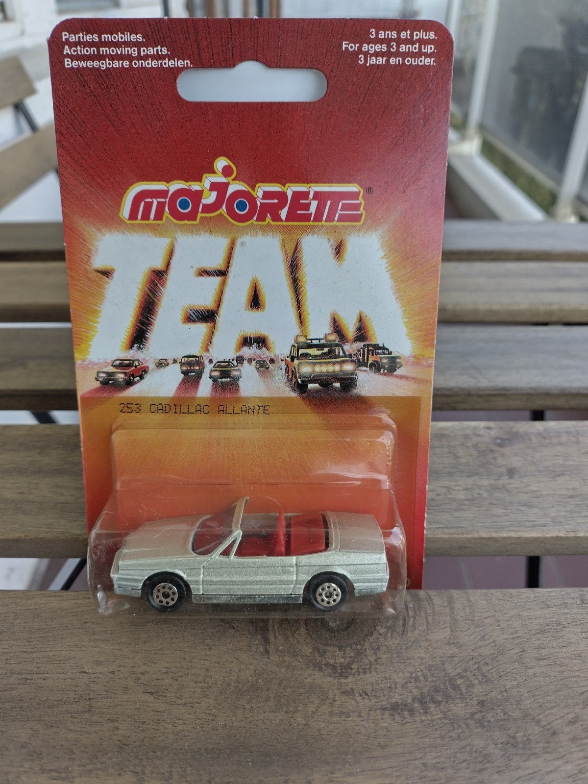 Vintage Majorette Cadillac Alante AFHALING LEES BESCHRIJVING, Ophalen, Nieuw, Auto, Majorette