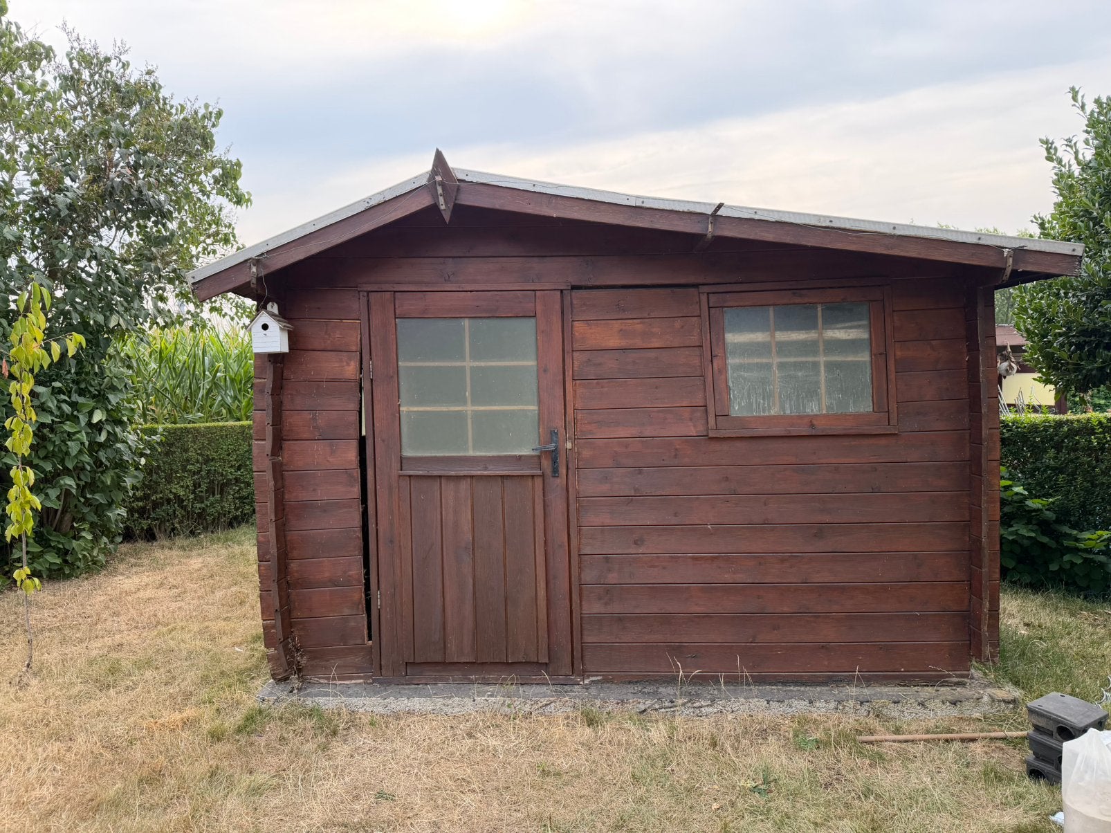 Gratis tuinhuis, Tuin en Terras, Tuinhuizen, Ophalen, Gebruikt, Hout, Tuinhuis