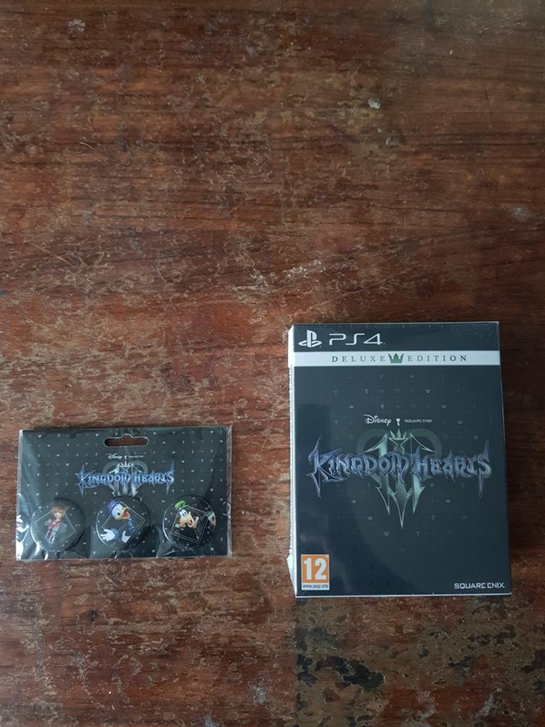 Kingdom hearts 3 deluxe edition nieuw, Verzenden, Nieuw