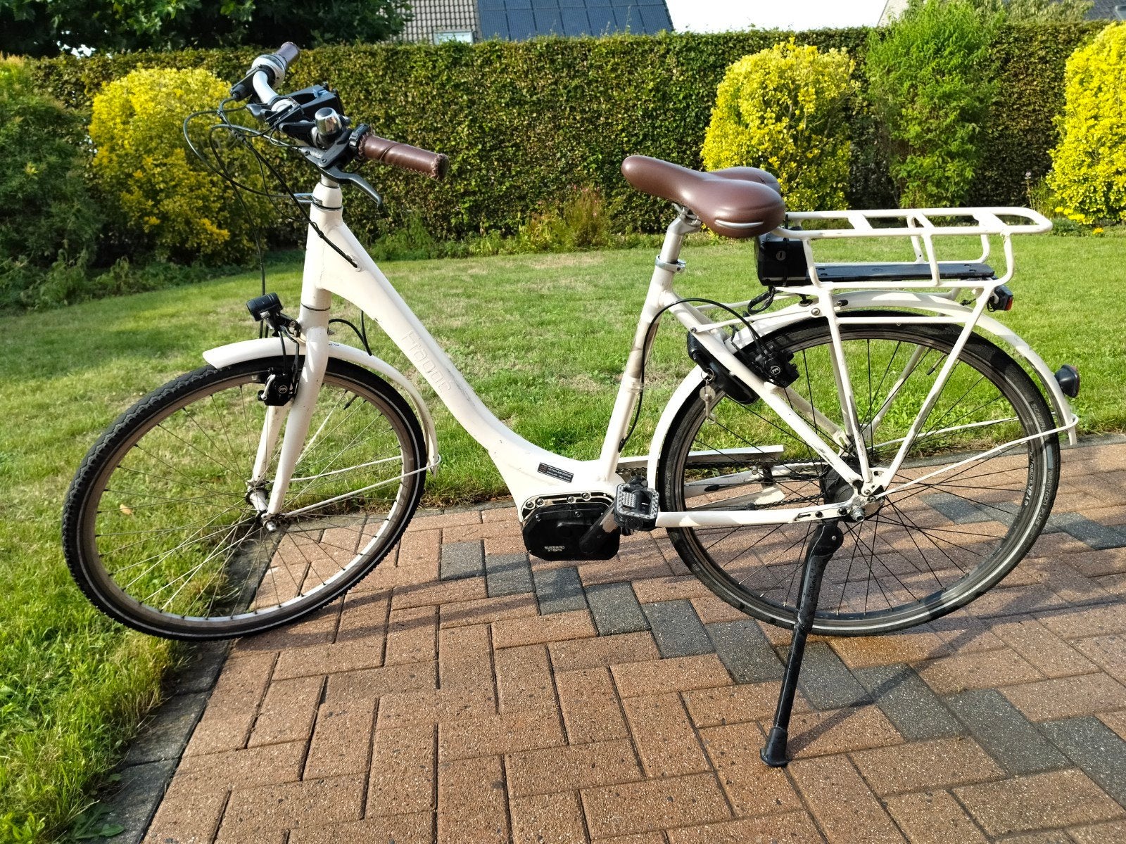 Frappé electrische fiets, Fietsen en Brommers, Gebruikt, 51 tot 55 cm, 50 km per accu of meer, Ophalen
