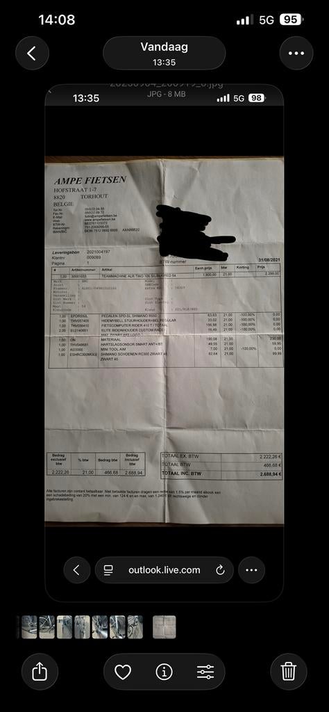 BMC ALR two, Fietsen en Brommers, Ophalen, 28 inch, Gebruikt, 10 tot 15 versnellingen