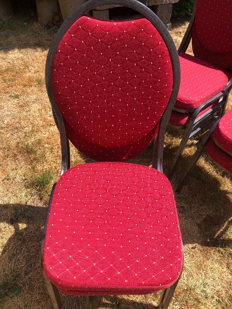 Chaises, Maison & Meubles, Chaises, Rouge, Tissus, Enlèvement, Cinq, Six Chaises ou plus