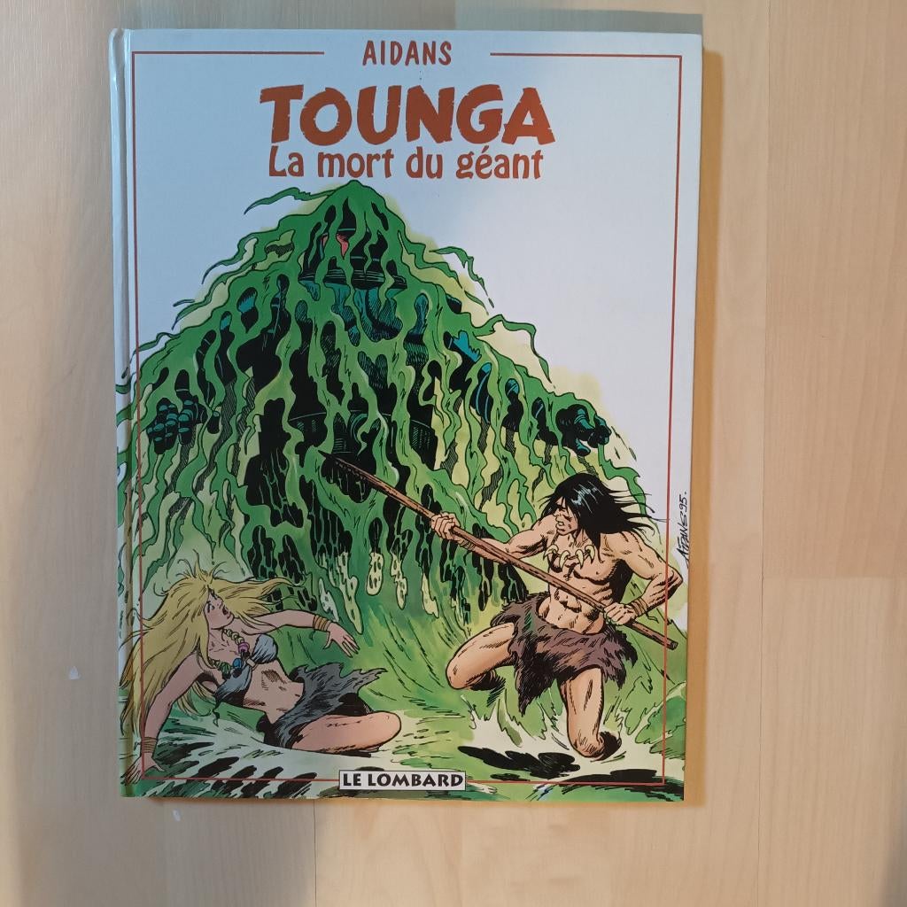 BD Tounga la mort du géant EO, Livres, BD, Enlèvement ou Envoi, Une BD, Comme neuf, Aidans