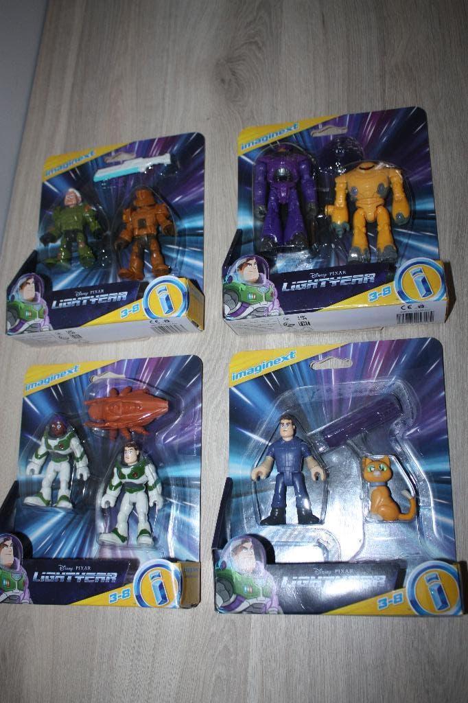 4x Imaginext Disney Pixar , Buzz Lightyear , nieuw 2021, Enlèvement ou Envoi, Autres personnages, Neuf, Statue ou Figurine