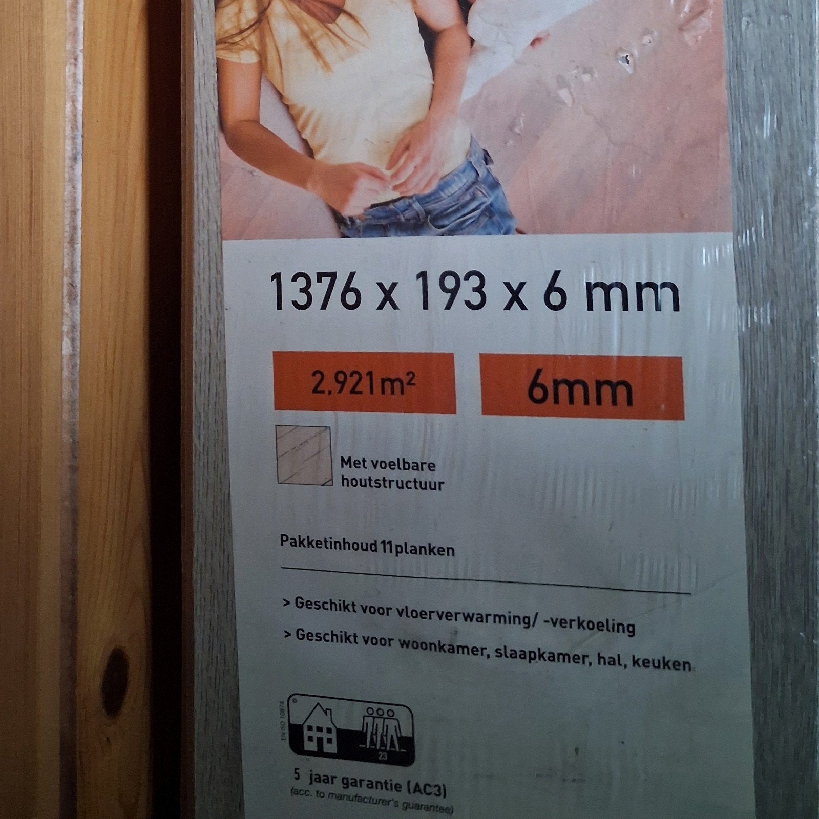 laminaat 3m², Ophalen, 50 tot 150 cm, Nieuw, Minder dan 5 m²