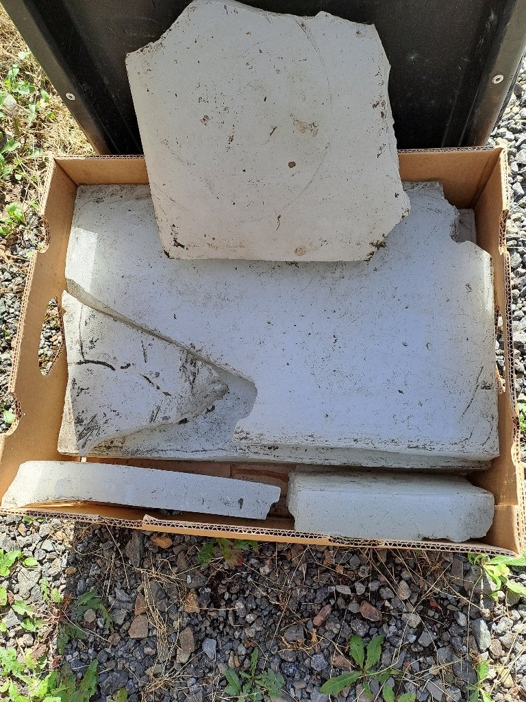 Cire Paraffine en bloc 18 kg à Donner, Ophalen, Gebruikt