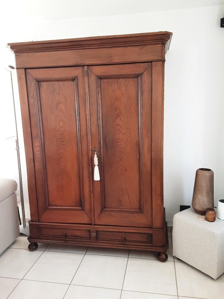 Armoire ancienne en chêne, Enlèvement