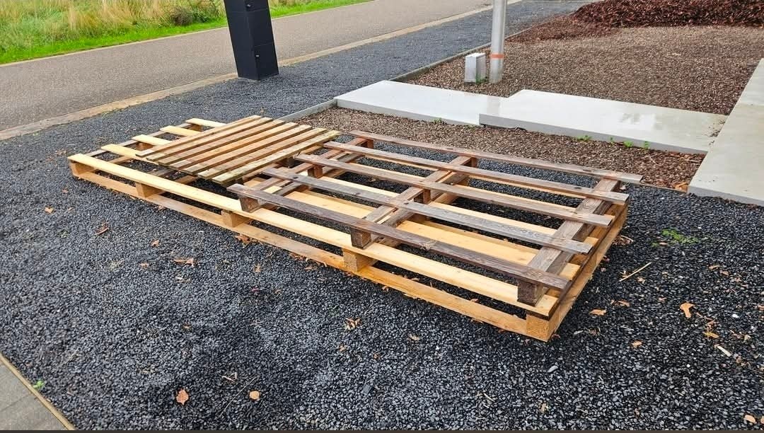 gratis palletten, Tuin en Terras, Ophalen