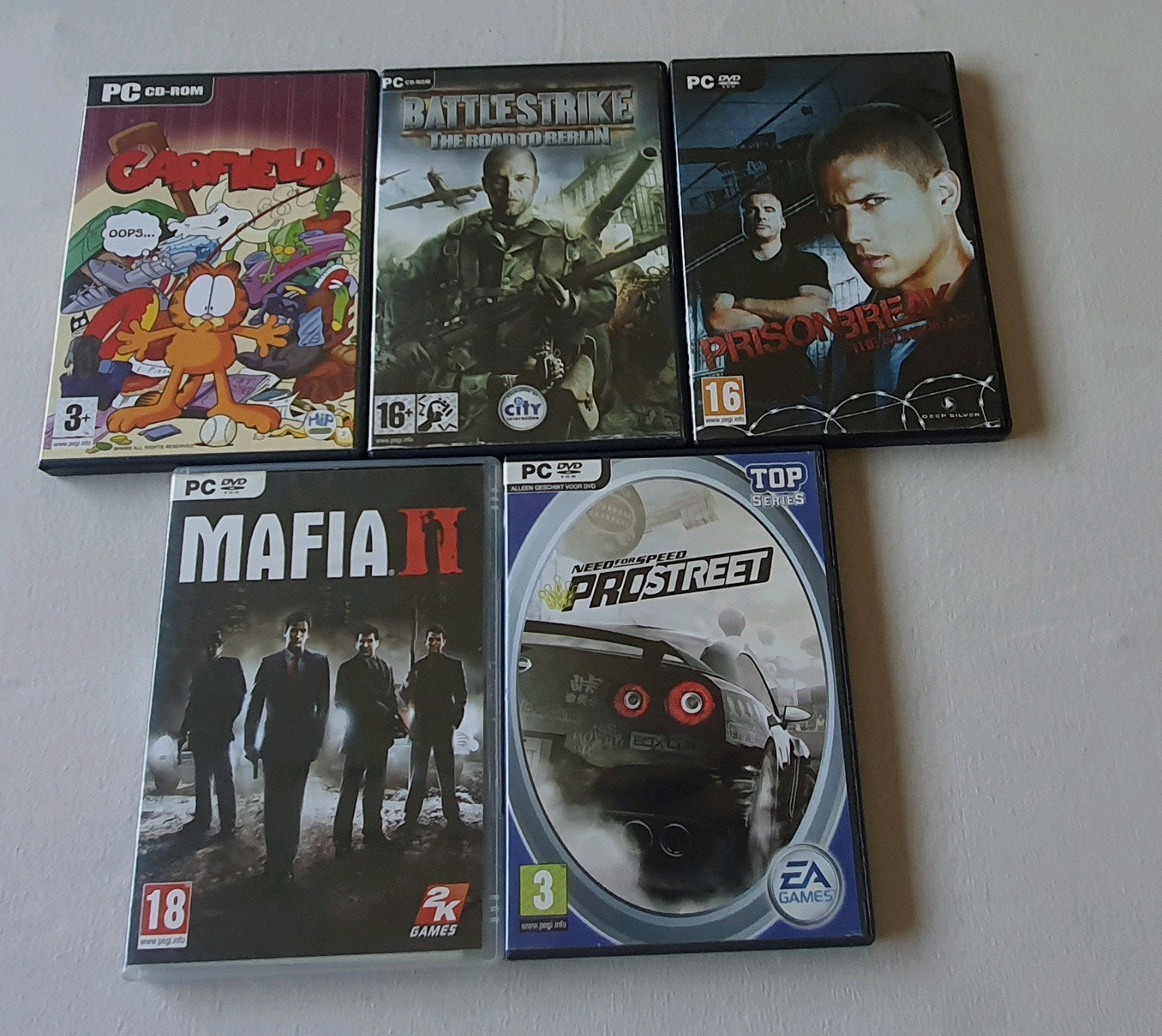 lot de jeux PC en bon état, Enlèvement