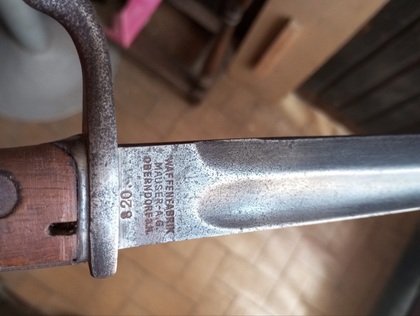 Duitse bayonet, Verzenden