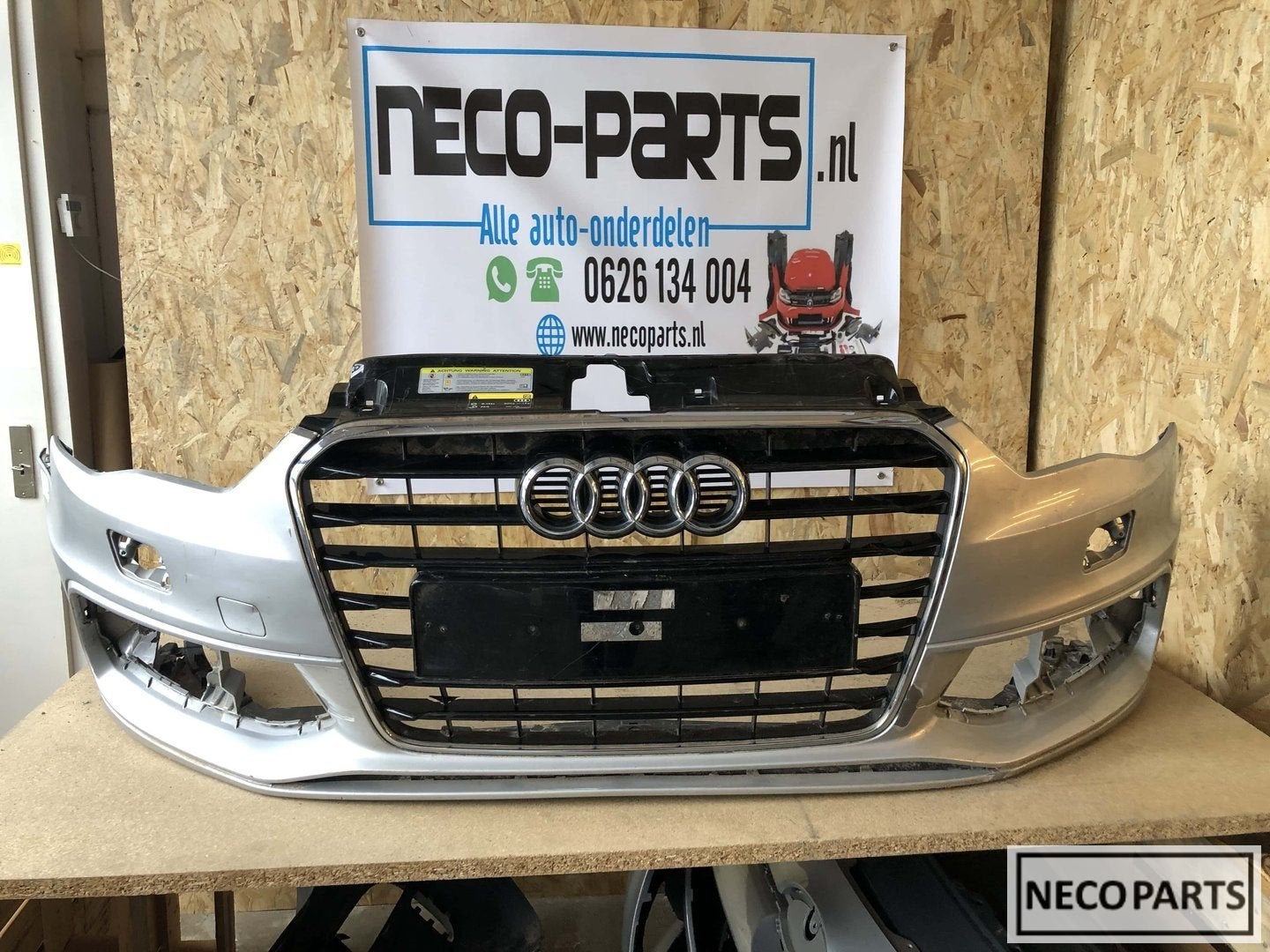Audi A3 8v s line bumper voorbumper grill, Ophalen, Gebruikt, -, Voor