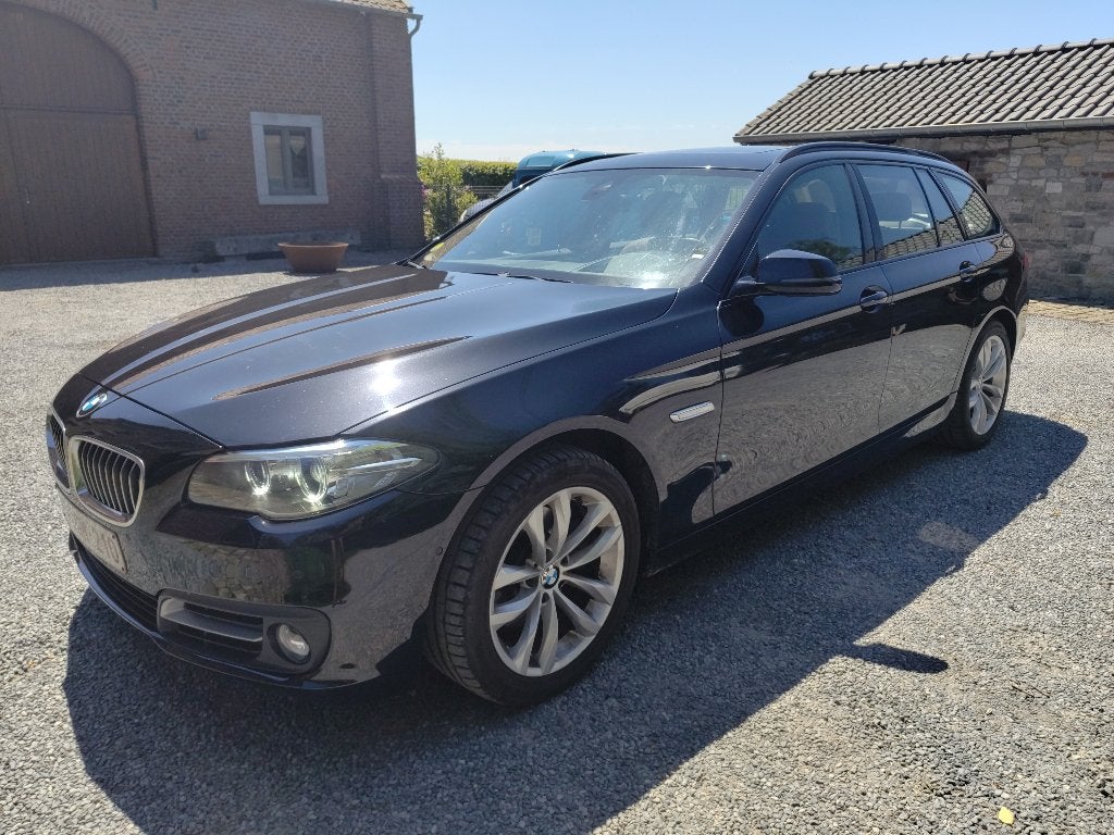 BMW 518D Touring, Autos, Cuir, 5 portes, Automatique, Particulier