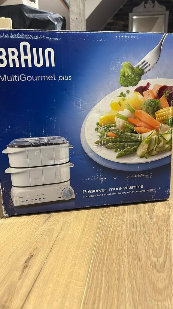 Braun  multigourmet plus - stoomapparaat, Ophalen of Verzenden, Gebruikt