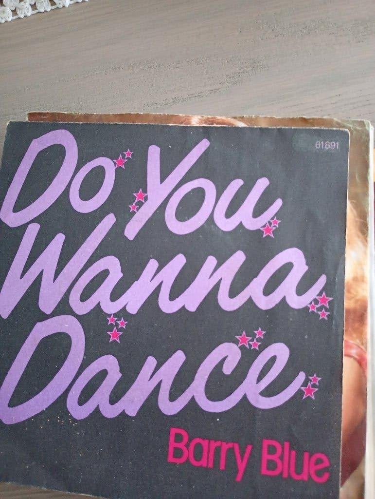 Barry Blue - Do you wanna dance ?, Enlèvement ou Envoi, Pochette photo, 7 inch, Utilisé