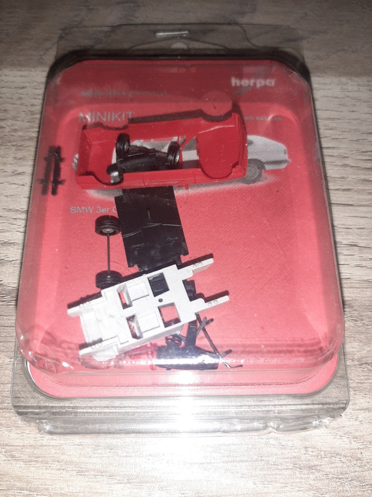 Herpa Minikit 1/87 BMW 325i Cabrio E30, Ophalen of Verzenden, Zo goed als nieuw, Auto, Herpa
