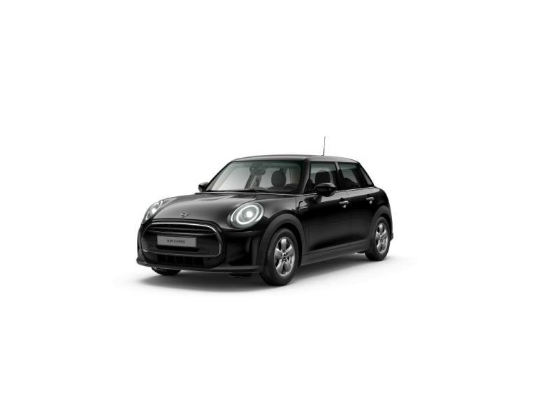 MINI Cooper NAVI LED LICHT DRIVE ASSIST AUTOMAAT, Auto's, Mini, 1498 cc, 136 pk, Zwart, Bedrijf