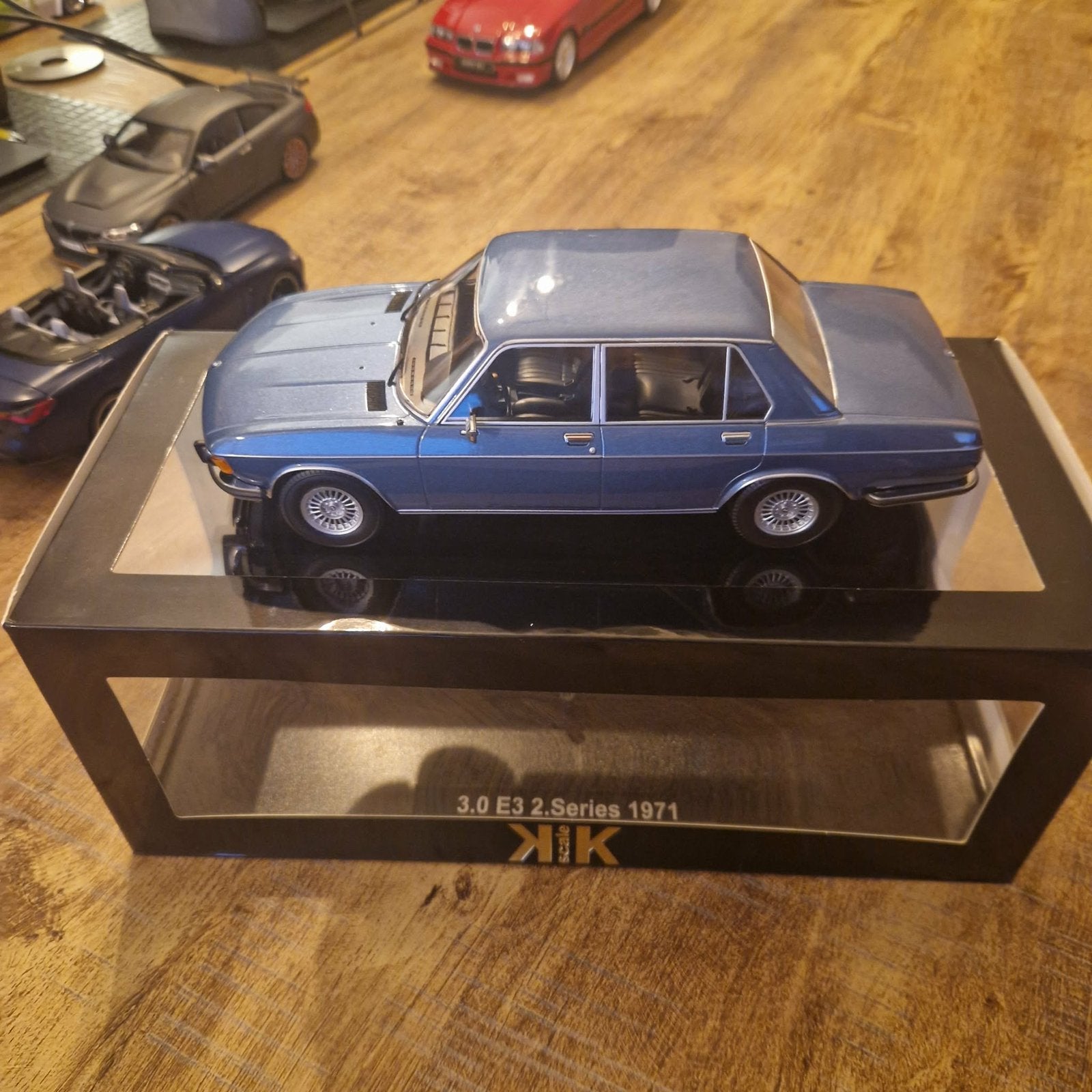 1/18 BMW 3.0 E3 - KK Scale, Enlèvement ou Envoi, Comme neuf, Norev