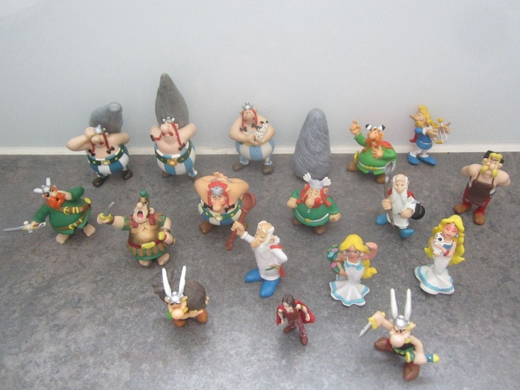 Astérix et Obélix - figurine au choix - 3,00Eur, Collections, Enlèvement ou Envoi, Astérix et Obélix, Comme neuf, Statue ou Figurine