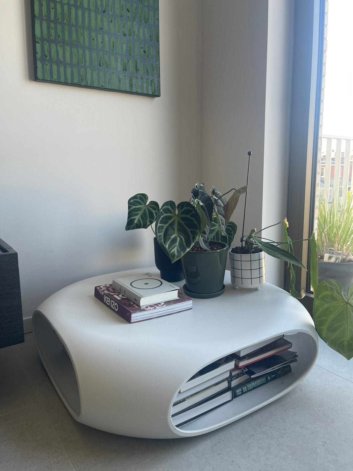 Table basse Pebble Bonaldo, Rond, 50 à 100 cm, Comme neuf, Synthétique