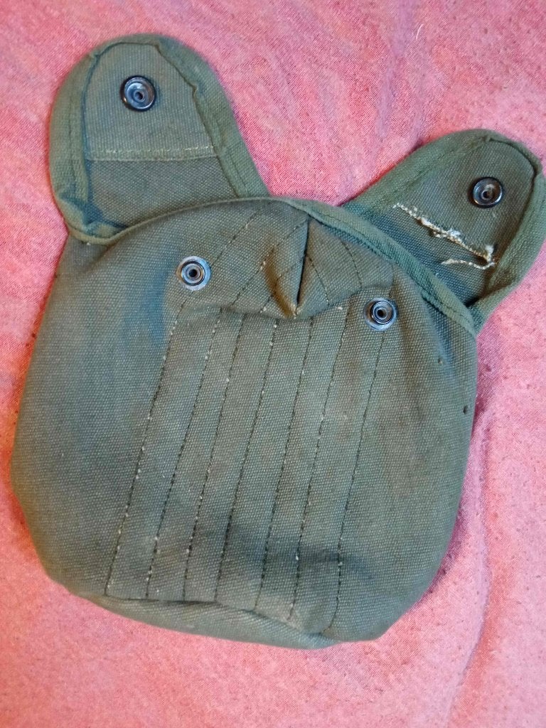 US Militaria Vietnam Housse de Gourde, Envoi, Armée de terre, Autres types
