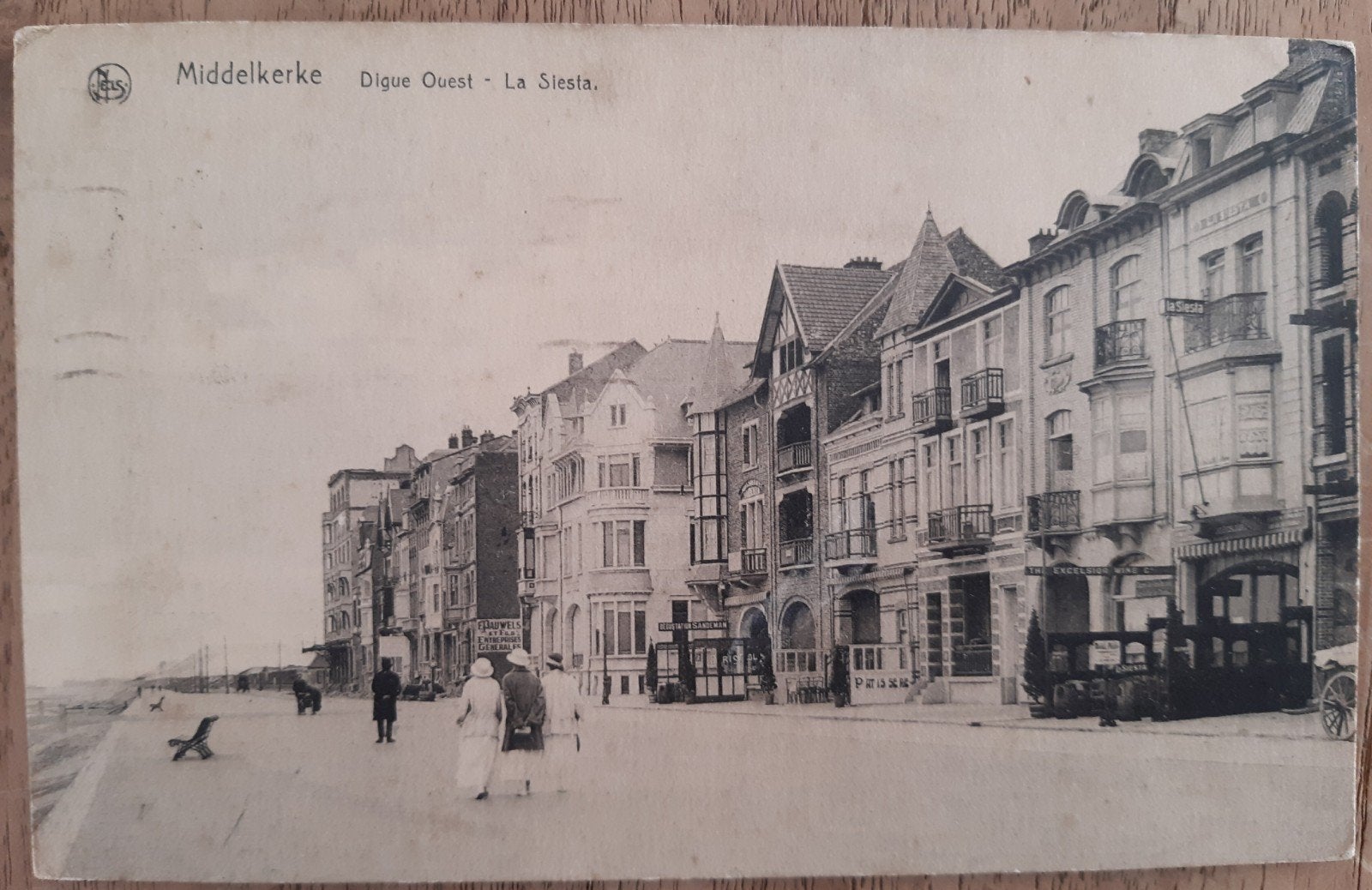 MIDDELKERKE LA DIGUE ZEEDIJK 1930, Enlèvement ou Envoi