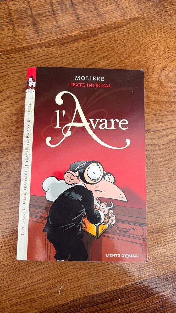 L’avare, Enlèvement, Comme neuf