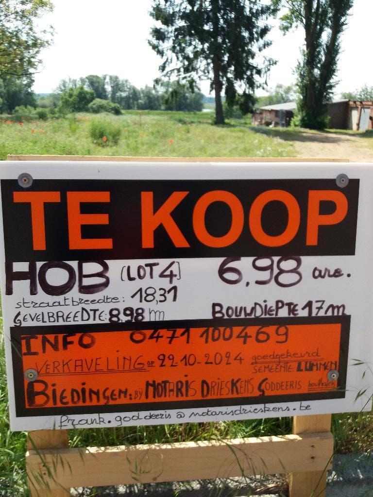 Bouwgrond / Bouwplaats Lummen-Linkhout, Immo, Gronden en Bouwgronden, 500 tot 1000 m², Verkoop zonder makelaar
