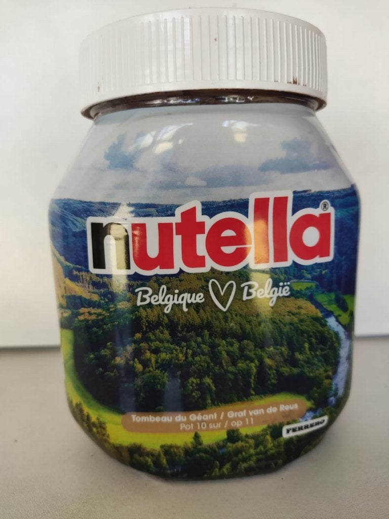 Pot Nutella le Tombeau du Géant, Verzamelen, Ophalen, Zo goed als nieuw, Overige typen