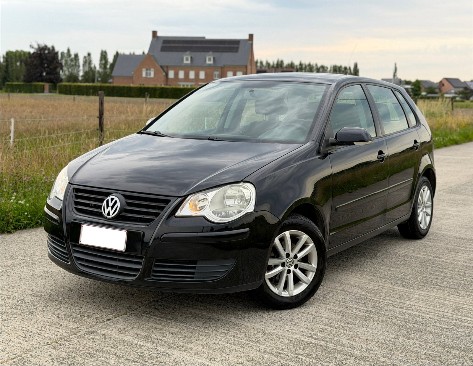 Volkswagen Polo 1.4 Benzine | 59.000 KM | Airco | 5 Deuren |, Auto's, Zwart, Particulier, Electronic Stability Program (ESP), Polo