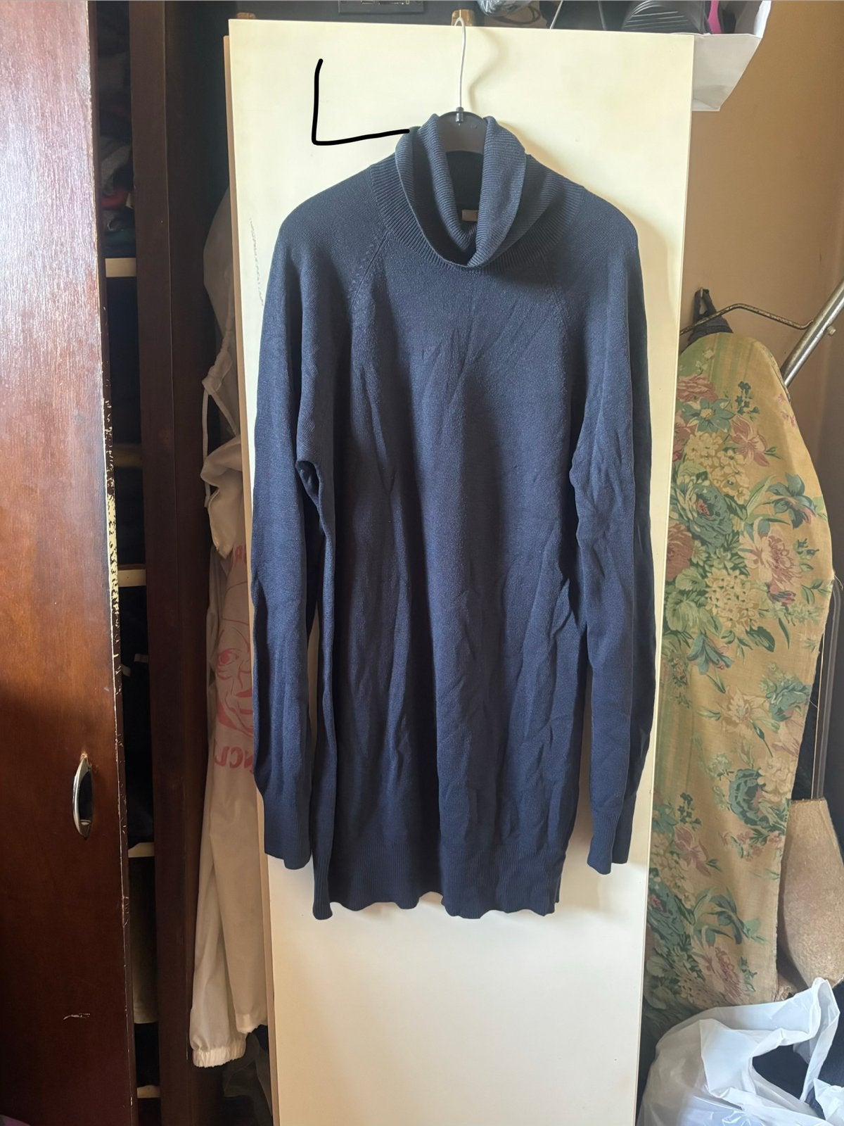 pull à col roulé, Enlèvement ou Envoi, Comme neuf, Taille 38/40 (M), Noir