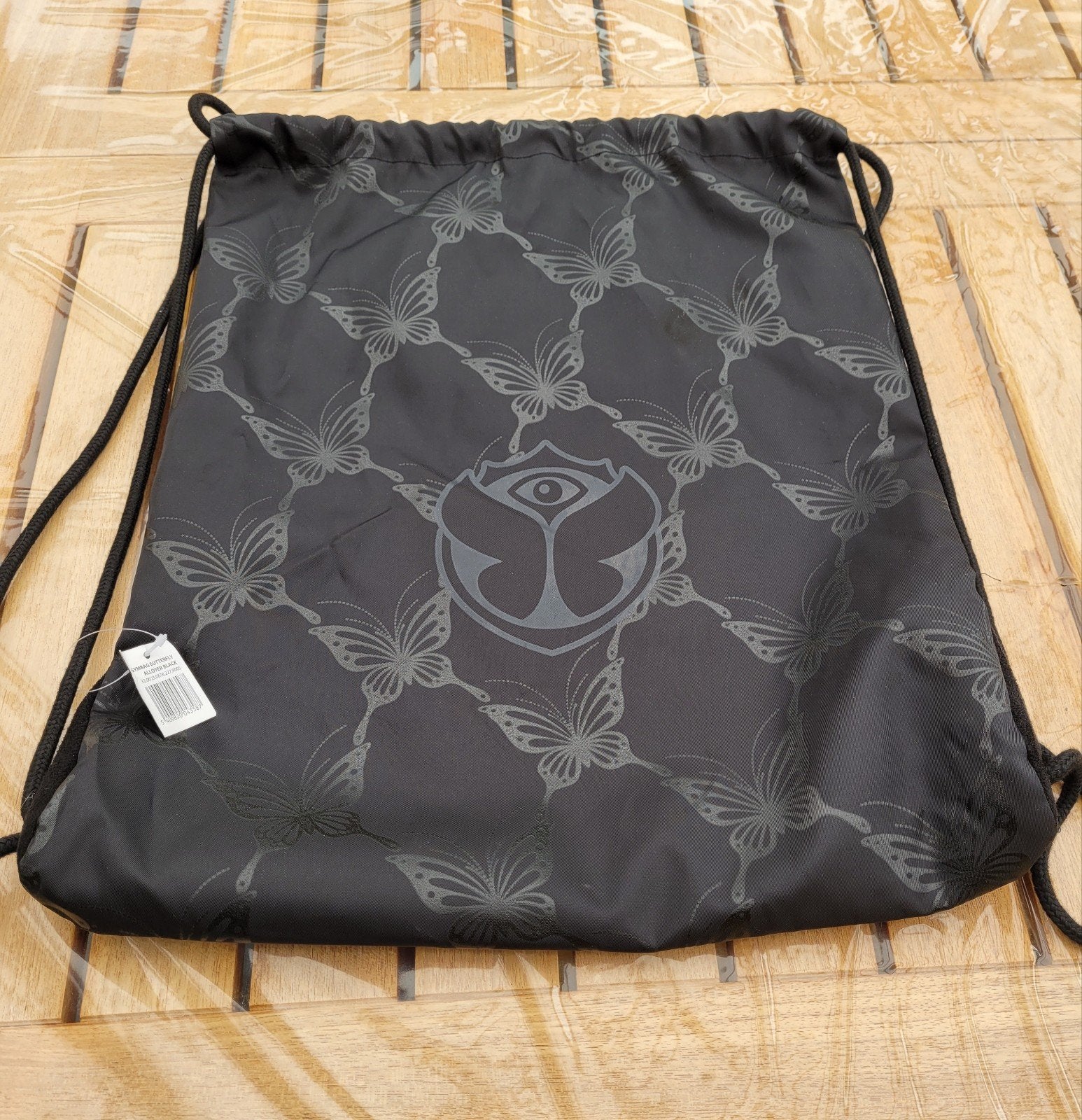 Gymbag Butterfly Tomorowland, NIEUW, Ophalen of Verzenden, Zwart