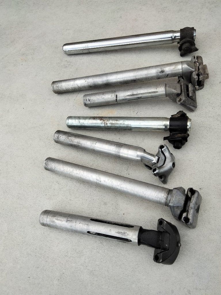 Verkoop oud fietsmateriaal, Vélos & Vélomoteurs, Vélos Pièces, Overige merken, Autres matériaux, Selle, Enlèvement