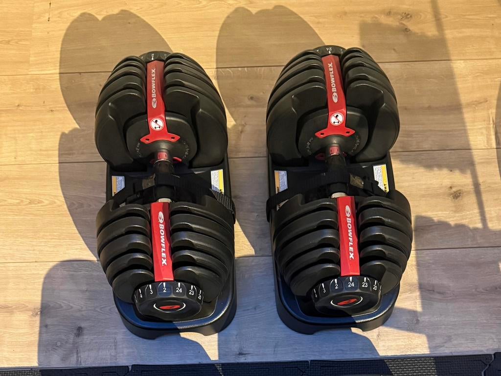 Verstelbare dumbells, Ophalen, Zo goed als nieuw