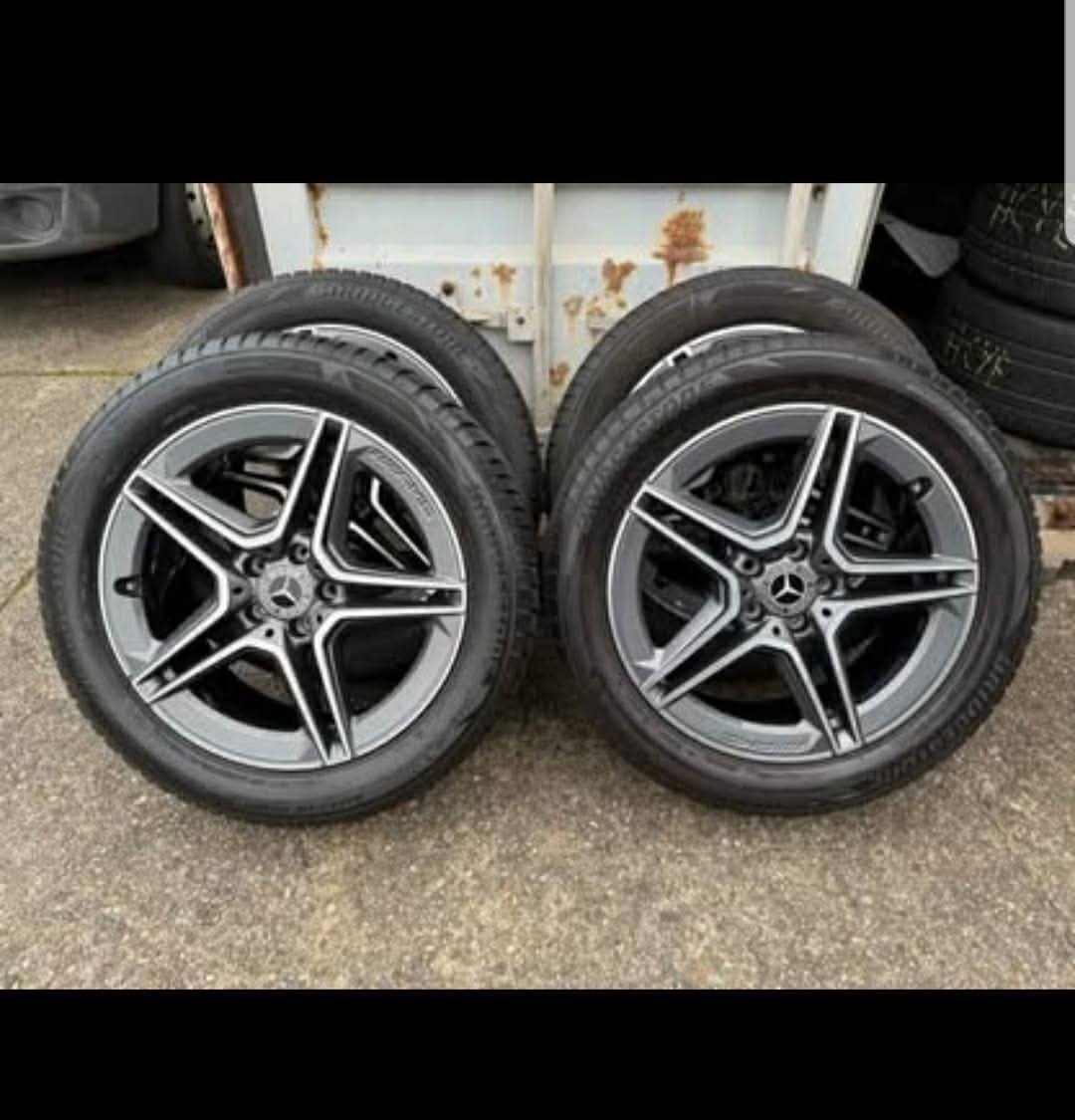 Winterbanden voor Mercedes GLB — 235 50 19 wielen, Winterbanden, Band(en), Ophalen, 19 inch