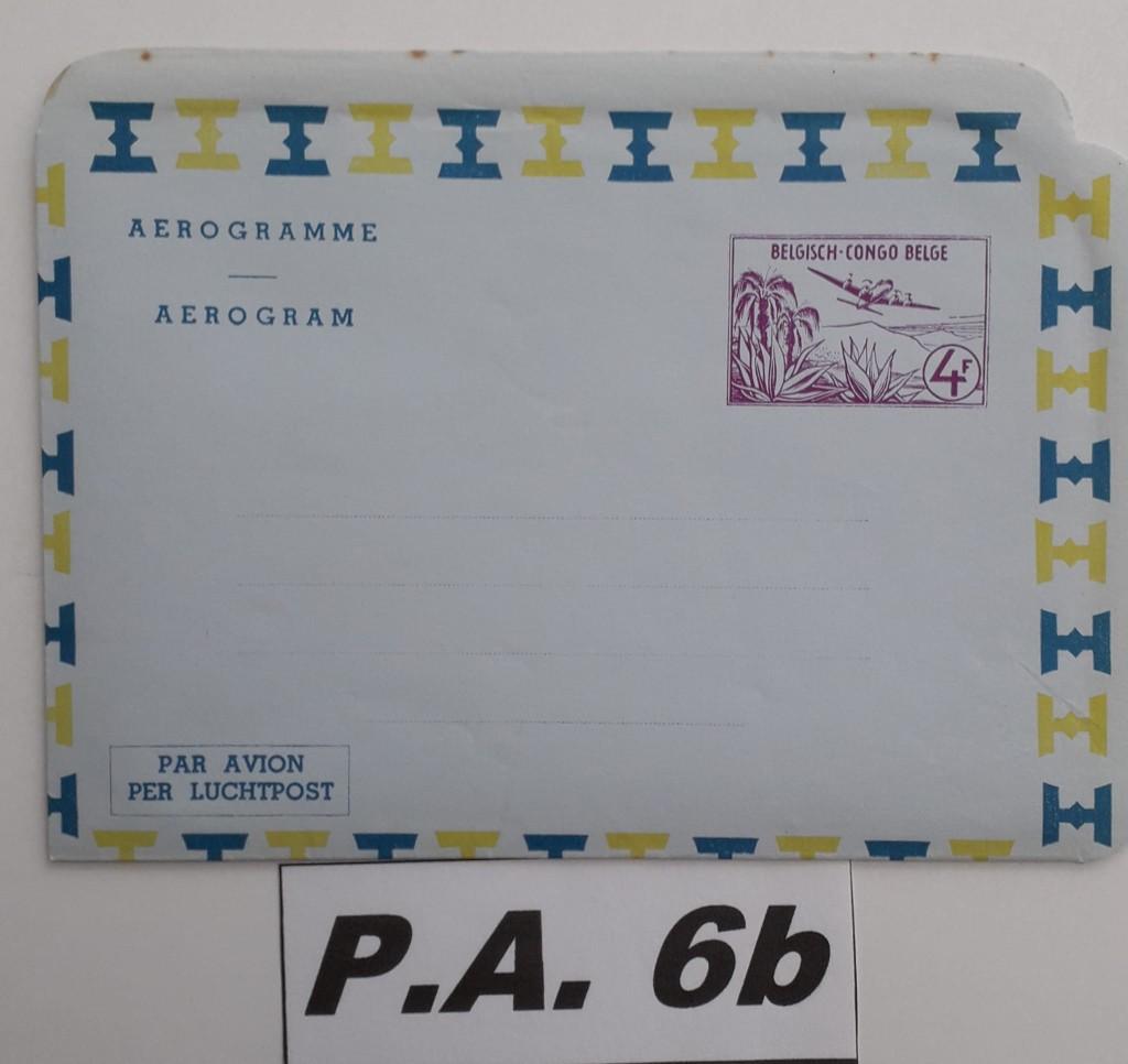 Aerogram van de Belgische Congo Air Post uit 1955 /NEUF, Luchtvaart, Met envelop, Ophalen of Verzenden, Luchtpostzegel