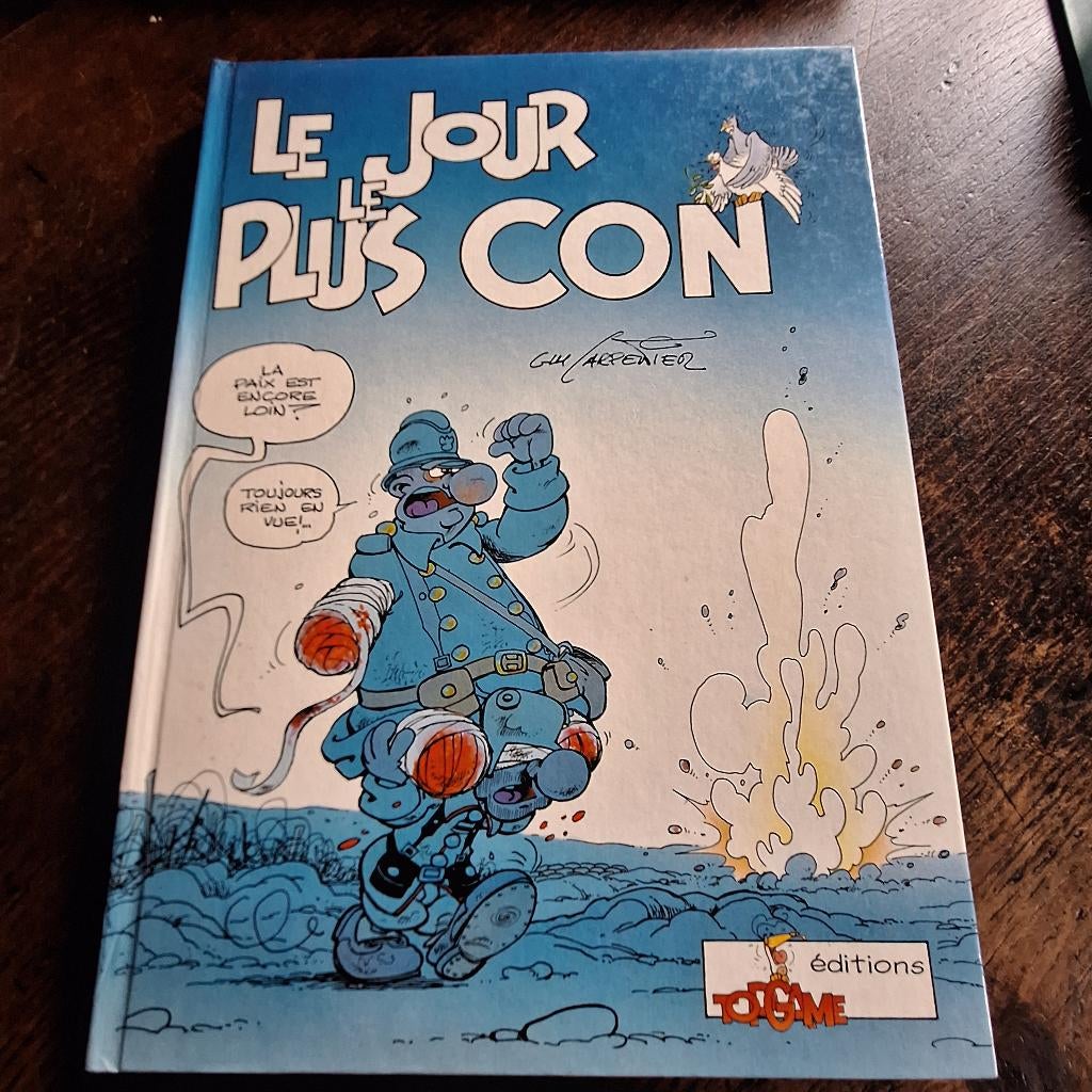 le jour le plus con carpentier, Livres, Carpentier - Cauvin, Une BD, Utilisé, Envoi