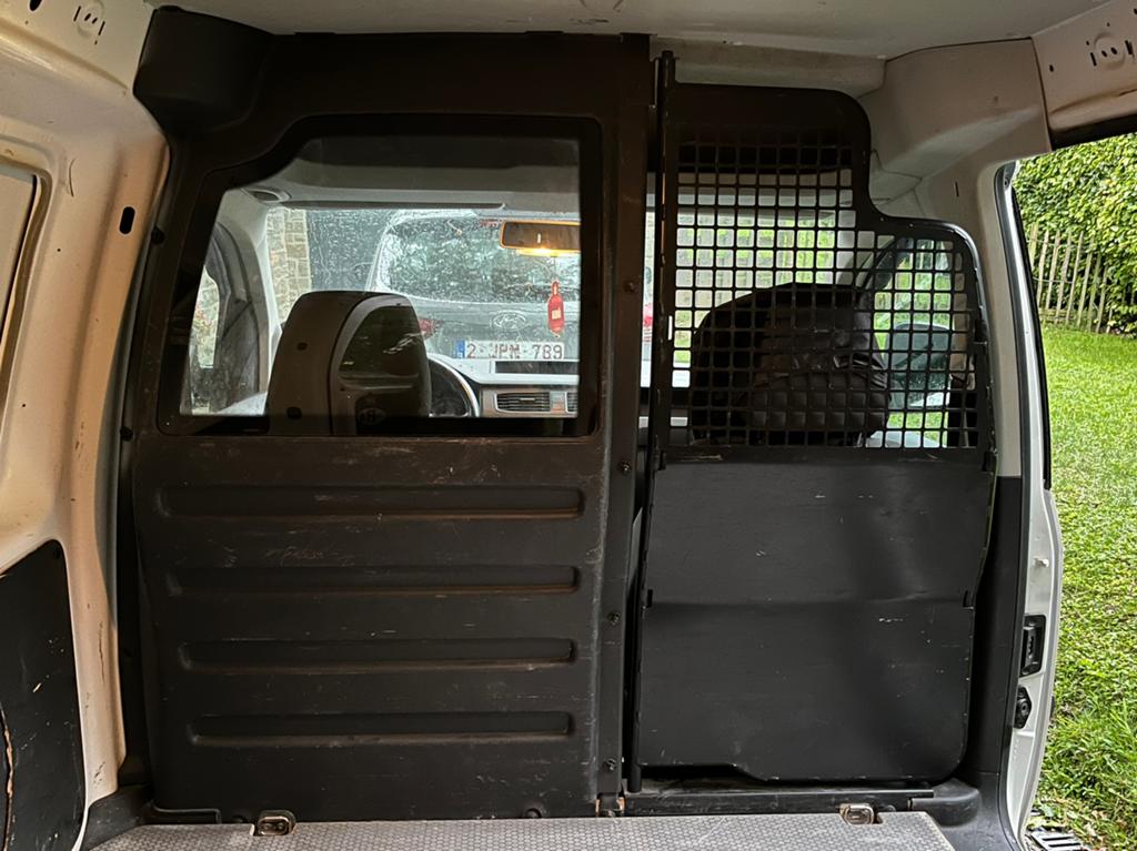 Vw Caddy : Séparateur de Cabine avec vitre et porte, Auto-onderdelen, Interieur en Bekleding, Volkswagen, Gebruikt, Ophalen