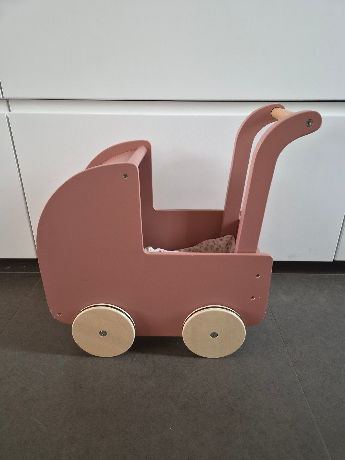 Little Dutch Poppenwagen - Hout, Kinderen en Baby's, Ophalen, Gebruikt, Duw- of Trekspeelgoed