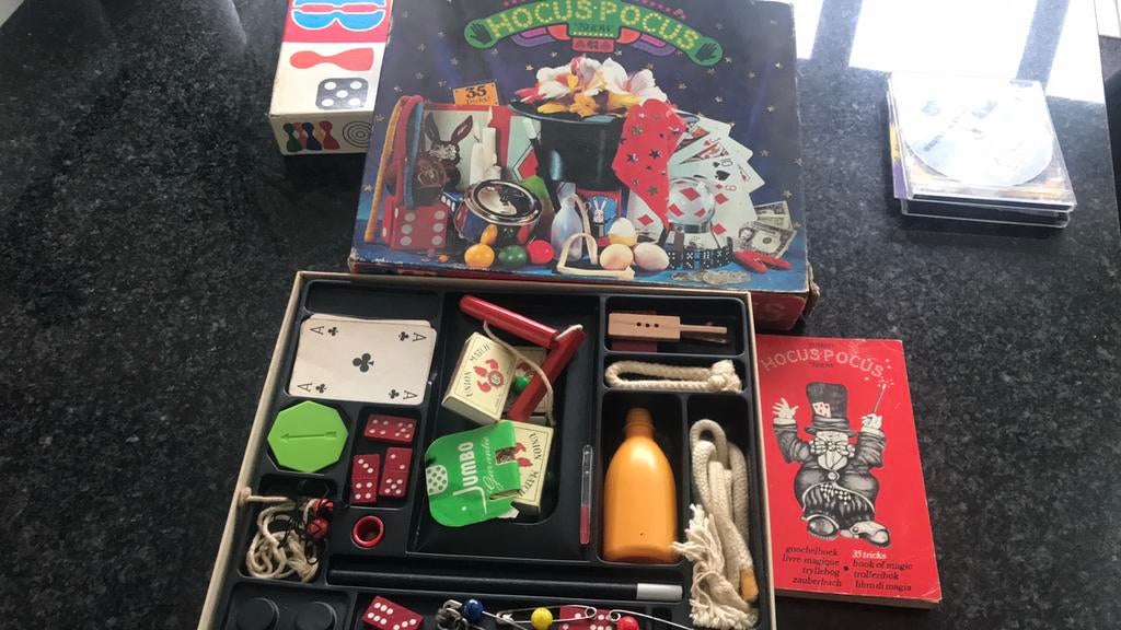 Magic hocus pocus jumbo goocheldoos, Ophalen of Verzenden, Zo goed als nieuw