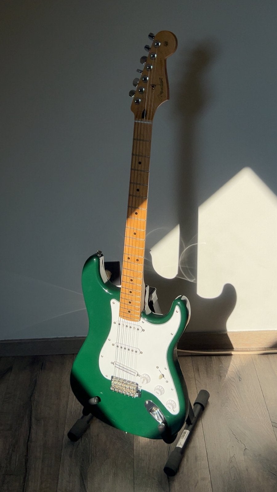 Fender Stratocaster Player I British Racing Green (Upgraded), Musique & Instruments, Instruments à corde | Guitares | Électriques