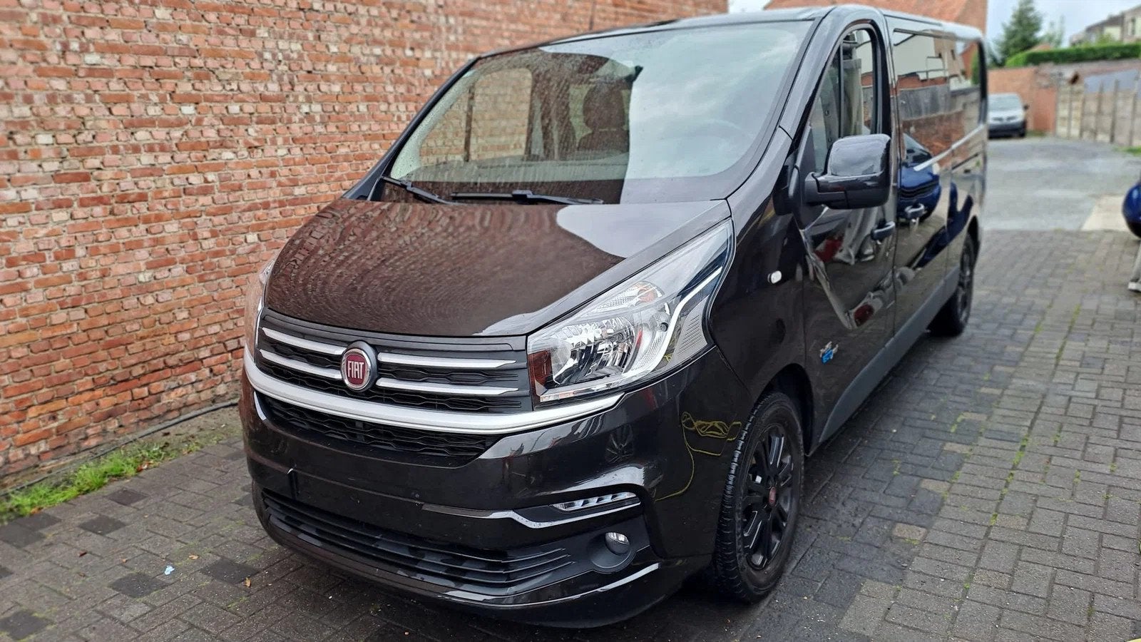 Fiat Talento 1.6 diesel*Squadra*FULL OPTION*6 PLAATSEN*LICHT, Autos, 6 portes, Euro 6, Entreprise, Noir